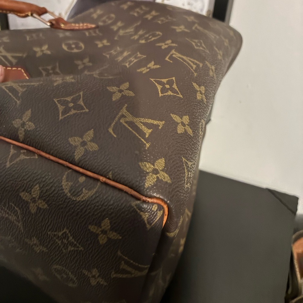 Louis Vuitton Brown Monogram Tote